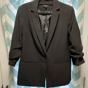 Reitmans Black 3/4 Sleeved Blazer